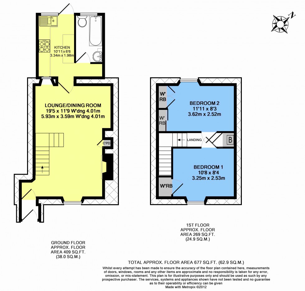 Floorplan for Tavistock