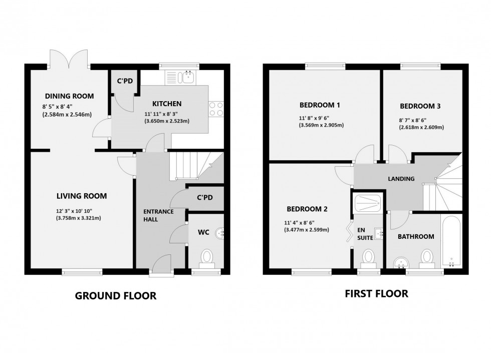 Floorplan for Tavistock