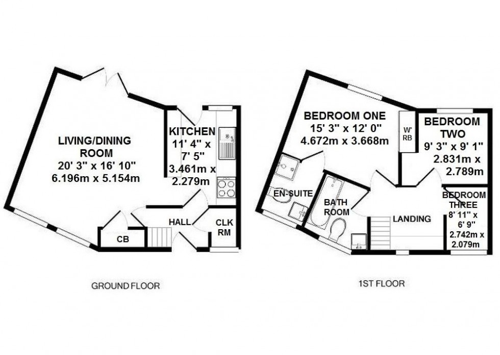 Floorplan for Whitchurch, Tavistock