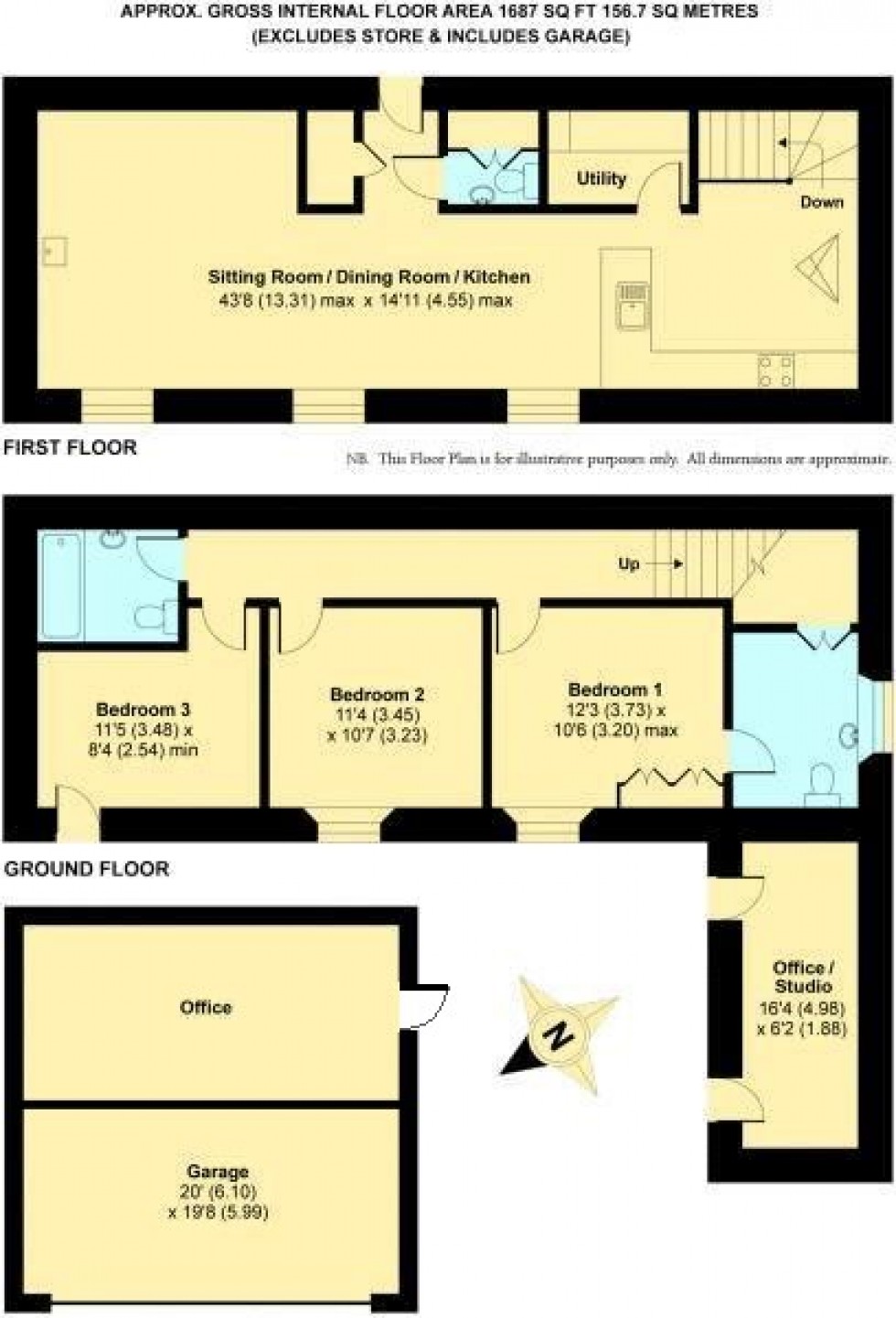 Floorplan for Week, Brentor