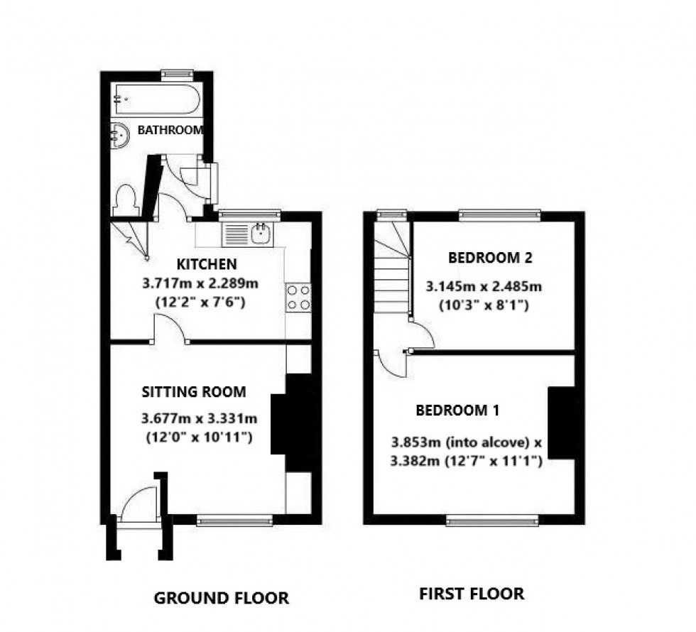 Floorplan for Tavistock