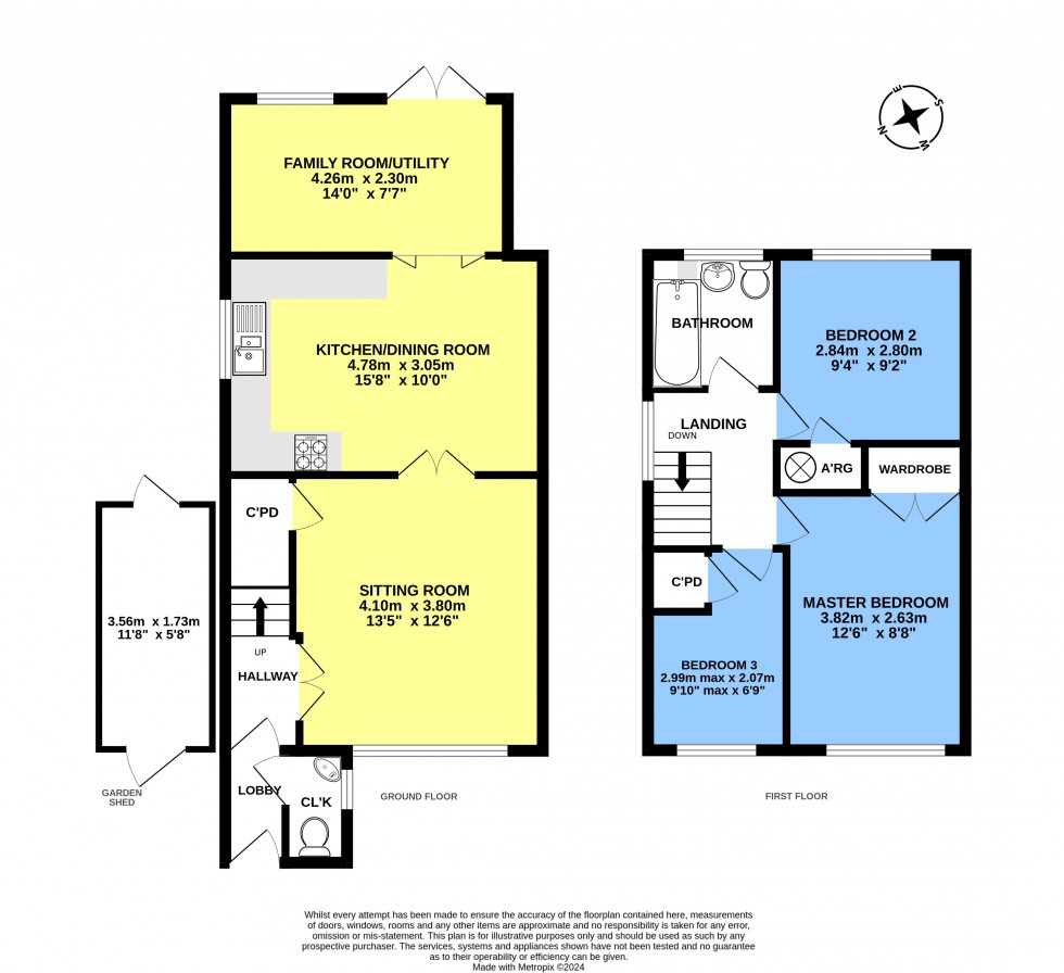 Floorplan for Bishopsmead, Tavistock