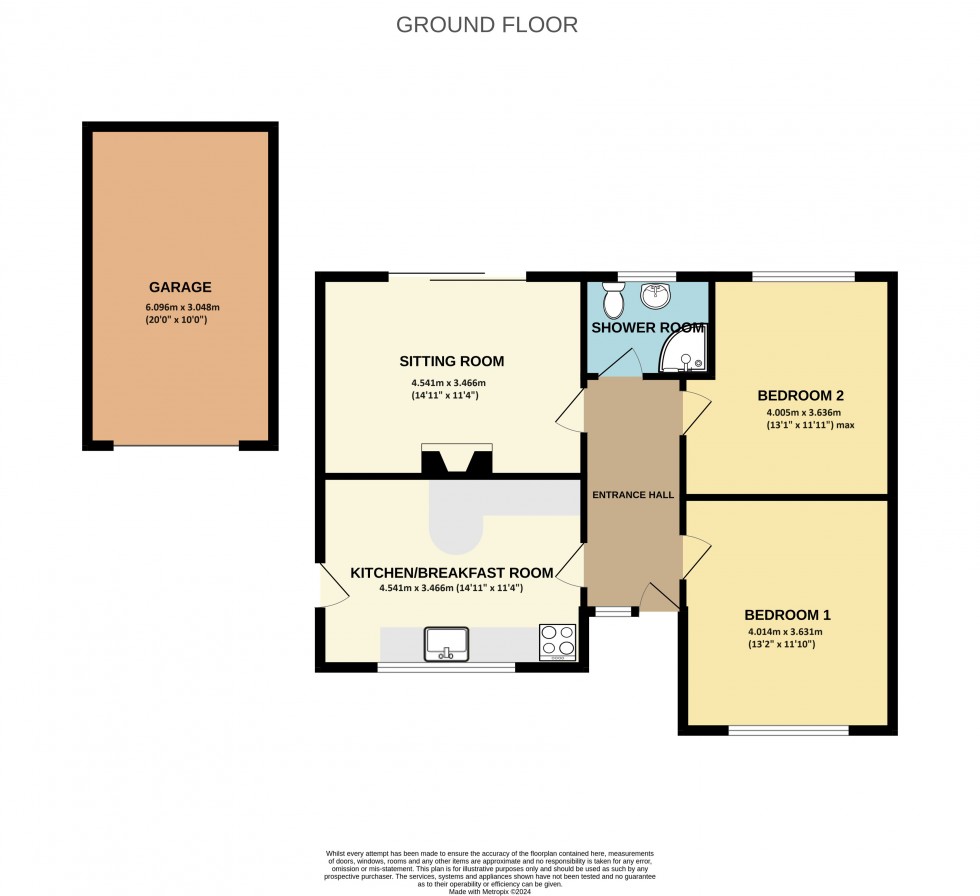 Floorplan for Tavistock