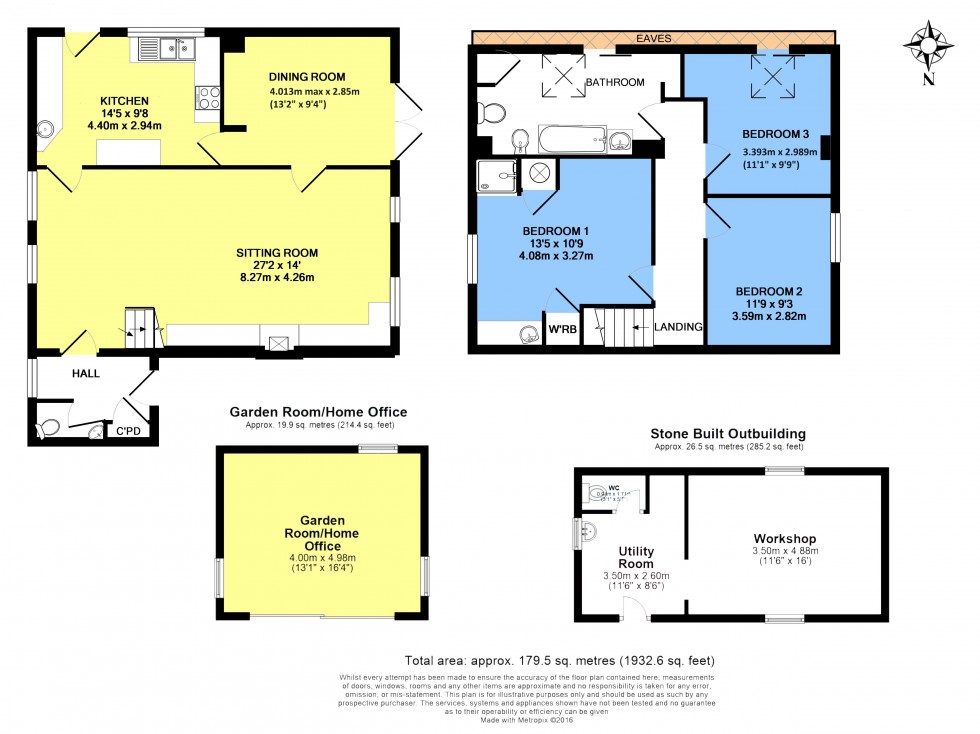 Floorplan for Sydenham Damerel, Tavistock