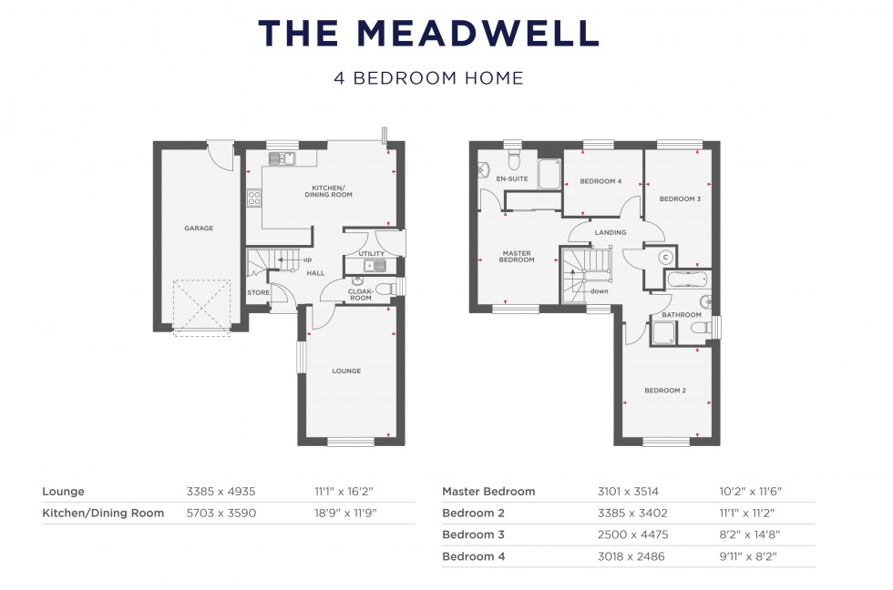 Floorplan for Lifton, Devon