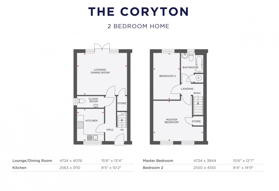 Floorplan for Lifton, Devon