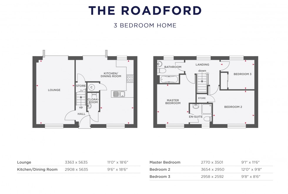 Floorplan for Lifton, Devon