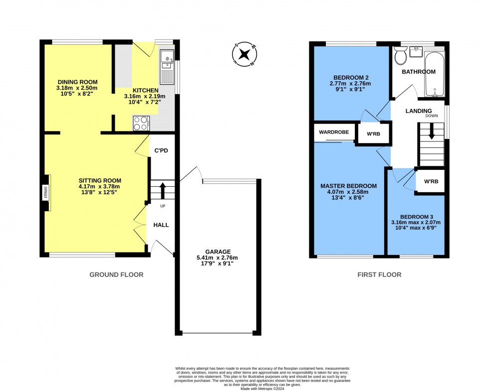 Floorplan for Tavistock