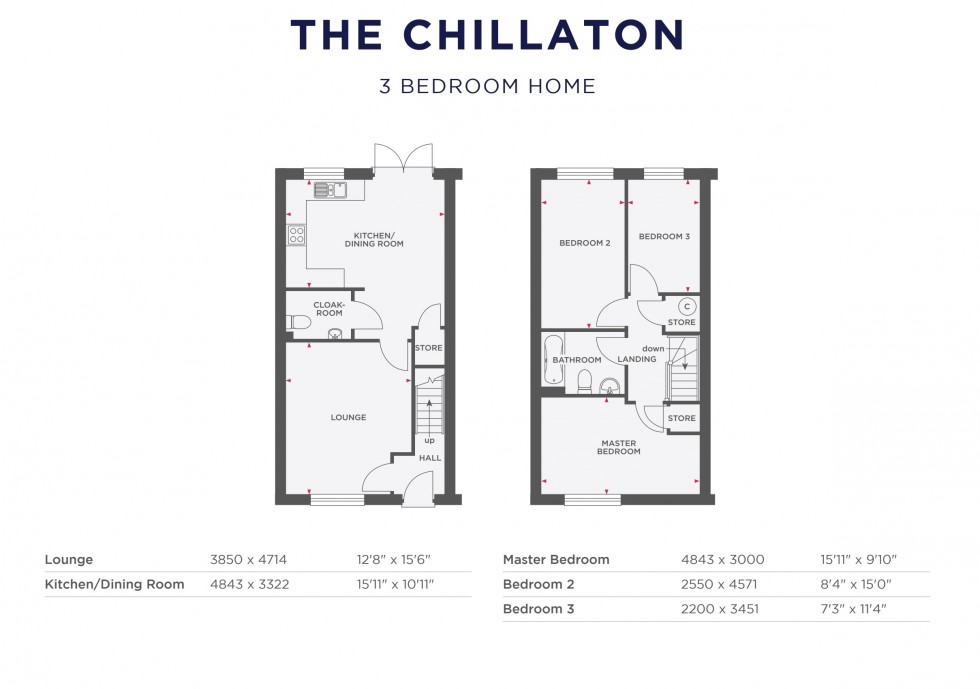 Floorplan for Lifton, Devon